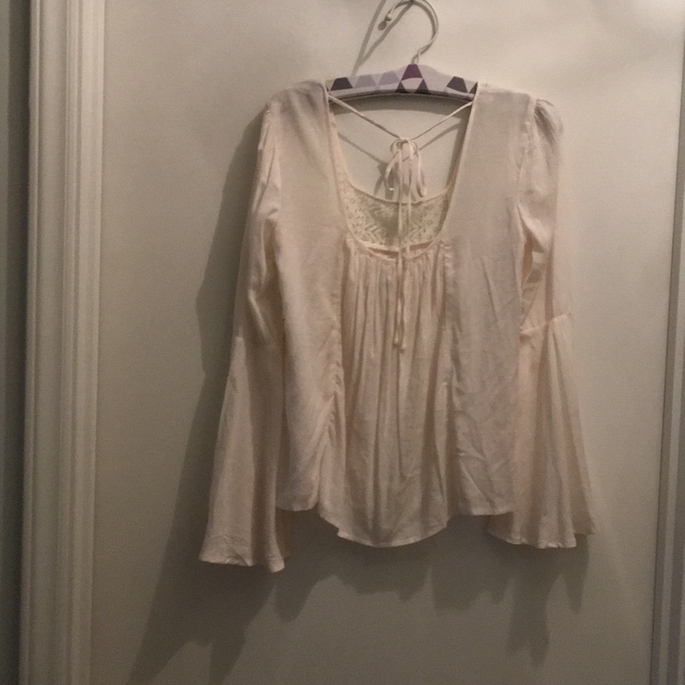 DEREK HEART BOHO LACE TOP - Picture 7 of 8